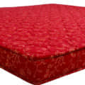Mattress in Maroon Color - rear_view