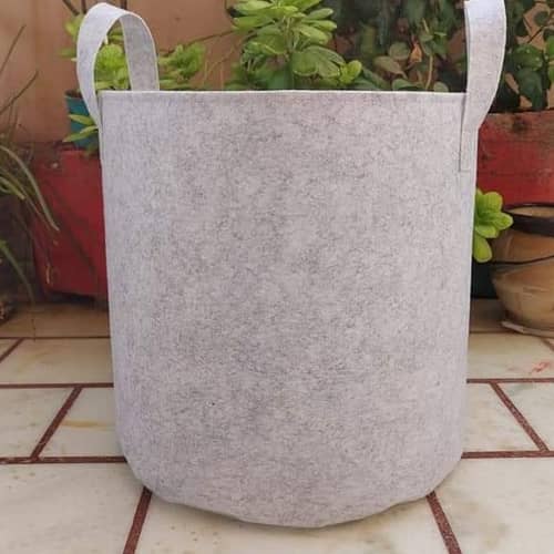 Fabric Grow bags 12*12( inches ) round shape 5 bags set