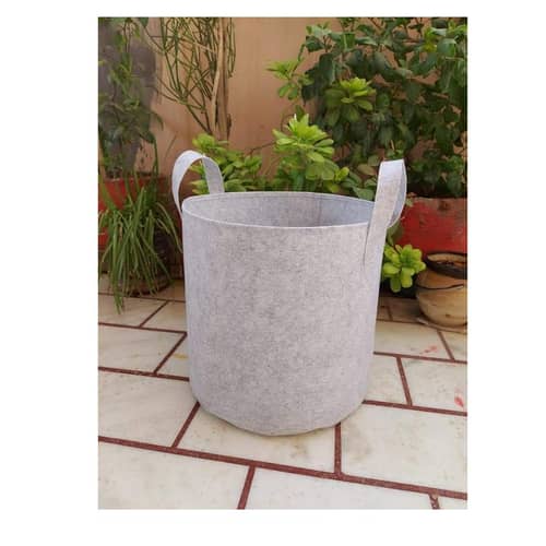 Fabric Grow bags 12*12( inches ) round shape 5 bags set