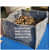 Fabric grow bags square shape  set of 10 bags - photo
