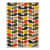 Classic stem multi color wool rug - left_view