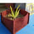 Fabric grow bag square shape 4*4*4 set of 10 bags - front_view