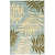 Voorhees Floral Handmade Tufted Wool Area Rug - top_view