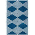 Konopka Geometric Handmade Tufted Rug - top_view