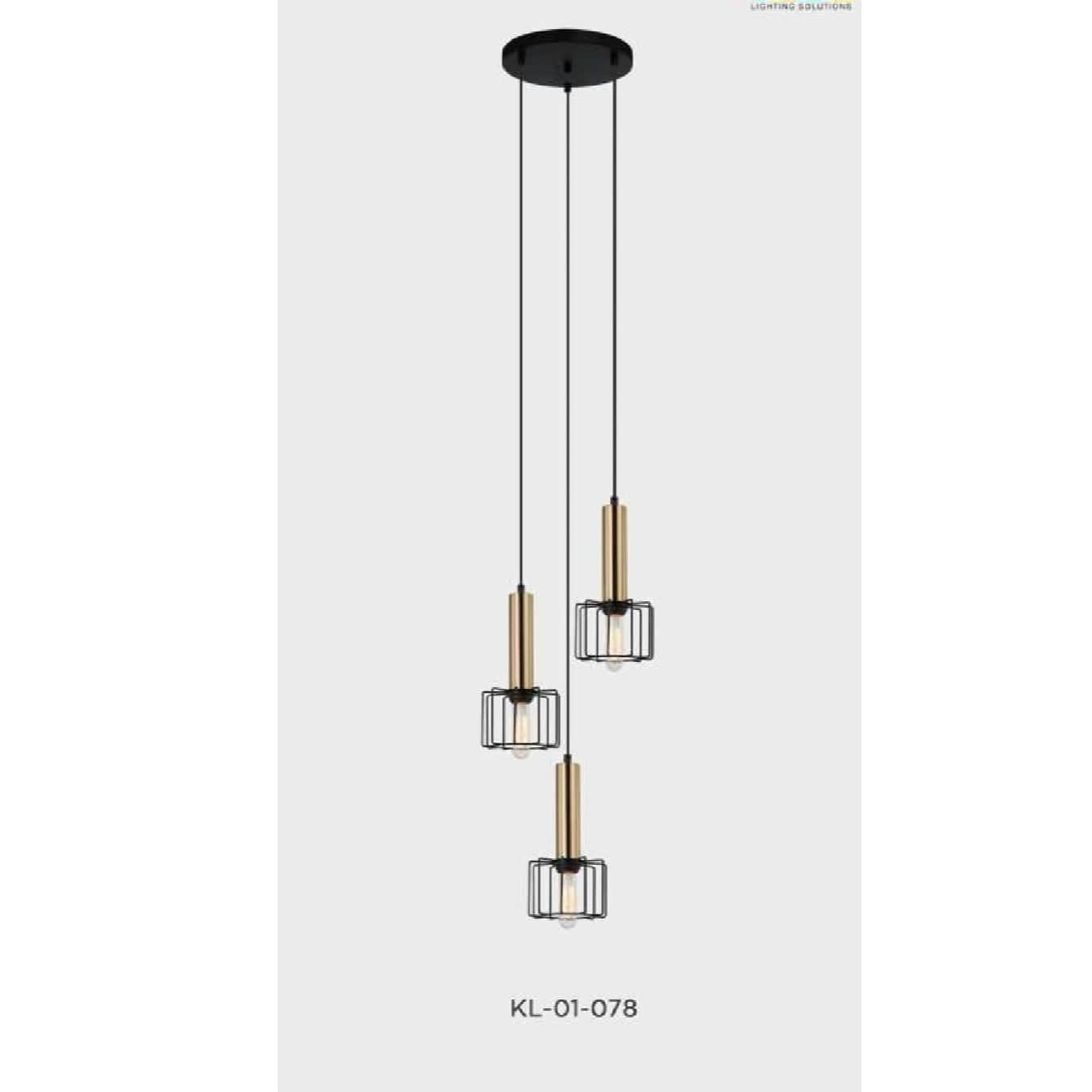 Decorative Hanging Lamp - front_view