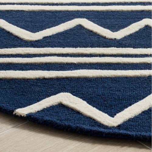 Brenner Navy Ivory Area Hug