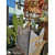 Fabric tulsi bag with swastika - rear_view