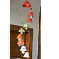 Artlik Handicrafts Ceramic Wind Chime (Multicolour) - photo