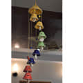 Artlik Handicrafts Ceramic Wind Chime (Multicolour) - bottom_view