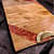 Wooden Resin River Tray Multicolor - top_view