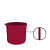 Fabric grow bags 8*8 mergenta round shape set of 5bags - front_view