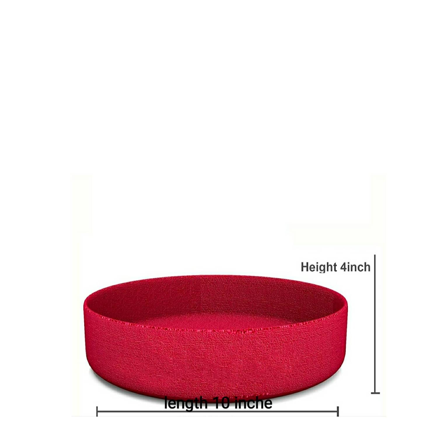 Fabric grow bags Mergenta 10*4( inches) round shape set of 5 bags