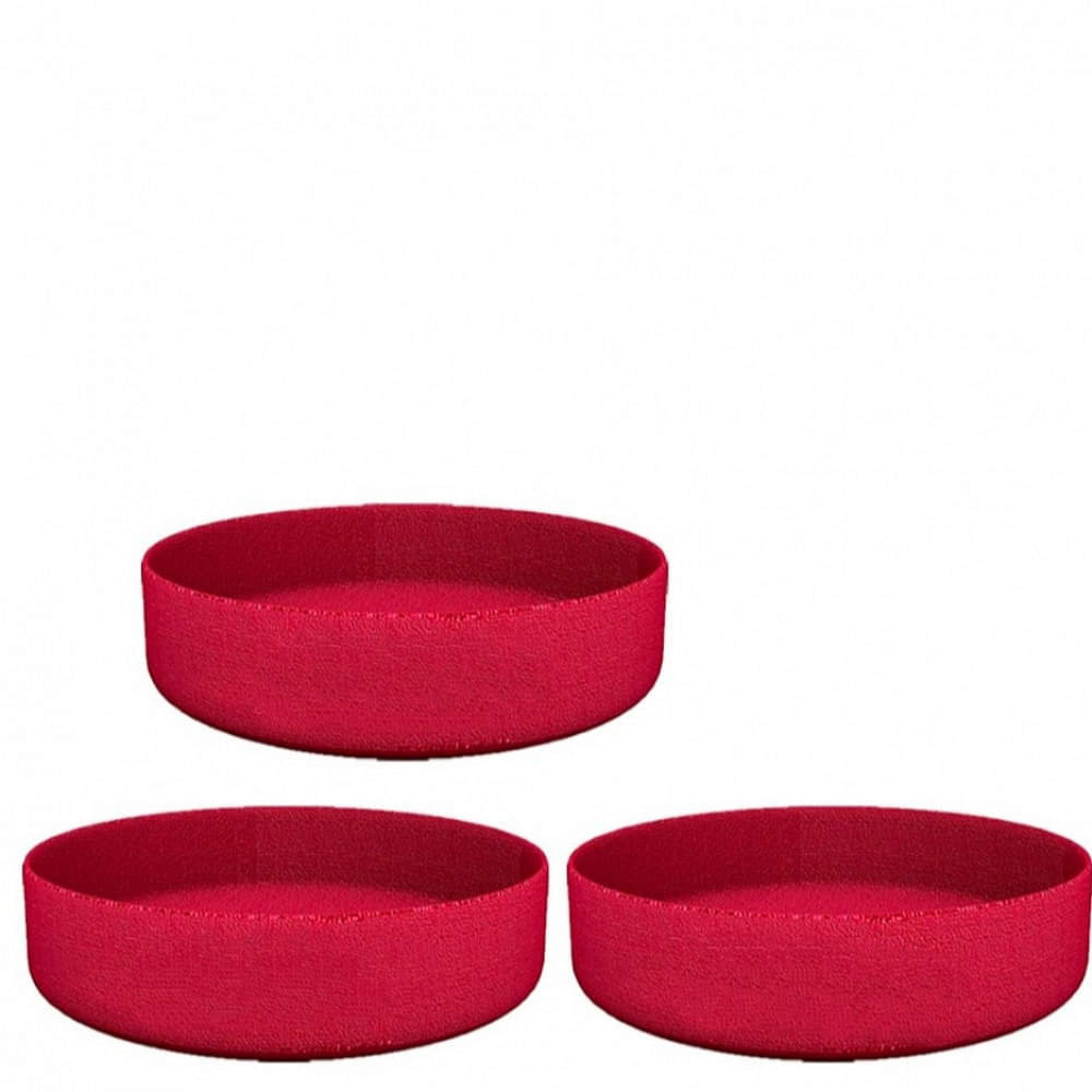 Geo - Fabric grow bags round shape set of 3 bags - photo