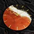 Resin Multi Color Wall Clock 12" - front_view