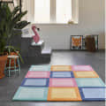 Multicolor Kids Area Woolen Rug - photo