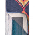 Navy Moroccan Diamond Area Rug - front_view