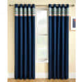 Blue Designer Curtain For Window - photo