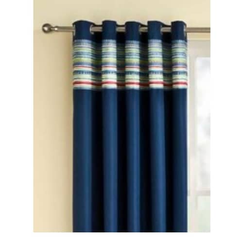 Blue Designer Curtain For Window