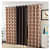 Printed Curtain BROWN - photo