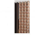 Printed Curtain BROWN - top_view