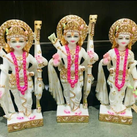 Marble Ram Darbar Statue