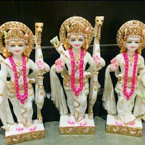 Marble Ram Darbar Statue