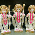 Marble Ram Darbar Statue - front_view