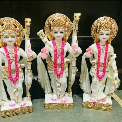 Marble Ram Darbar Statue
