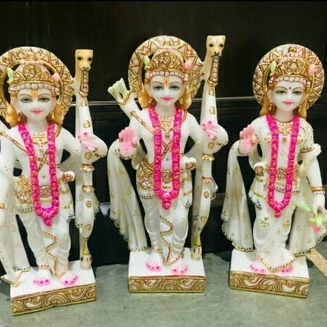 Marble Ram Darbar Statue