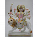 DURGAA MAA MARBLE STATUE - photo
