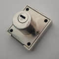 Square Multi Cabinet Storage Lock ( crome ) - front_view
