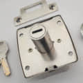 Wave Cupboard Lock - front_view