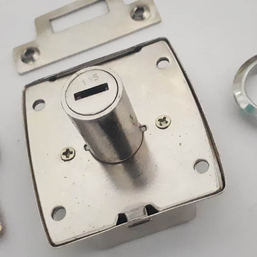 Wave Cupboard Lock - rear_view
