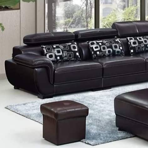 Yolo Leather King Size Sofa