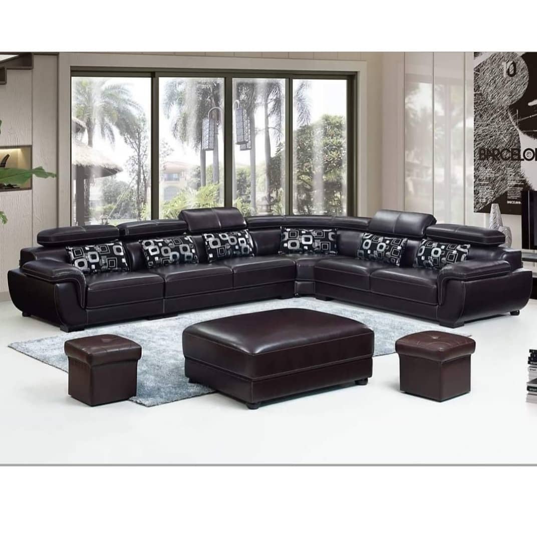 Yolo Leather King Size Sofa