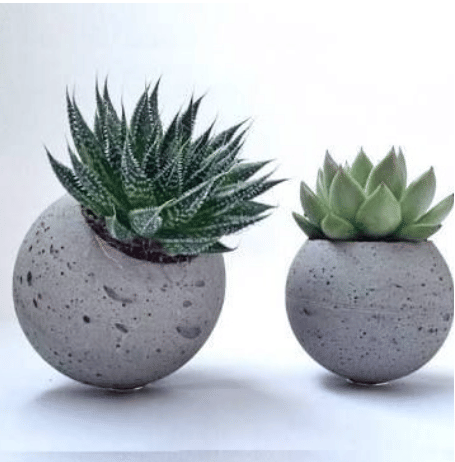 Grey Planter - left_view