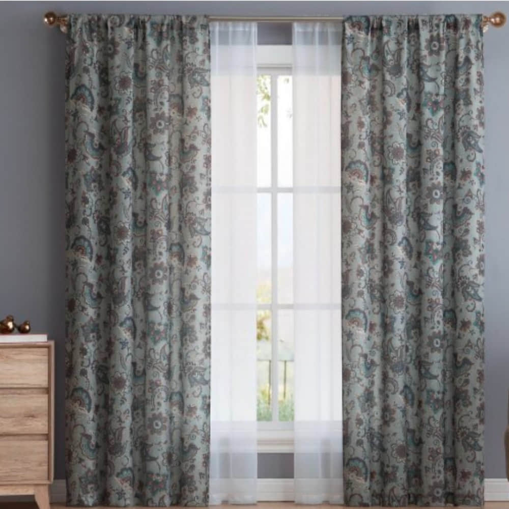 Printed Designer Curtains - photo
