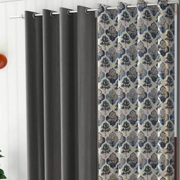 Printed Cotton Curtain For Home