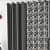 Printed Cotton Curtain For Home - rear_view