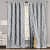 Designer Curtain  Grey - photo