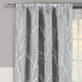Designer Curtain  Grey - front_view
