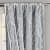 Designer Curtain  Grey - top_view