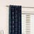 With Design  Blue Curtain - front_view