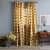 Eyelet Zig Zag Pattern Curtain - rear_view