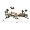 Palm Tree Metal Art - front_view