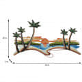 Palm Tree Metal Art - left_view