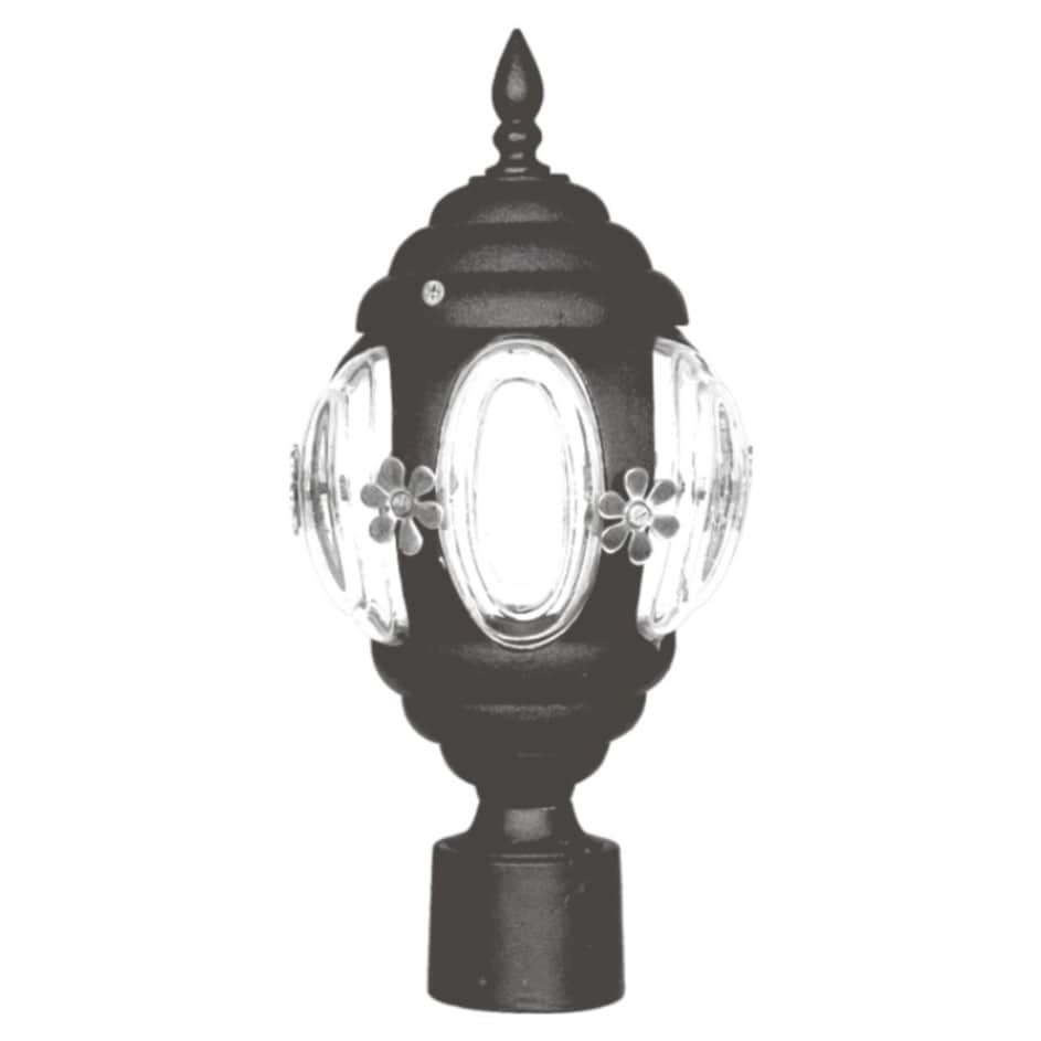 Dwarka Cast Aluminium Lamp - top_view