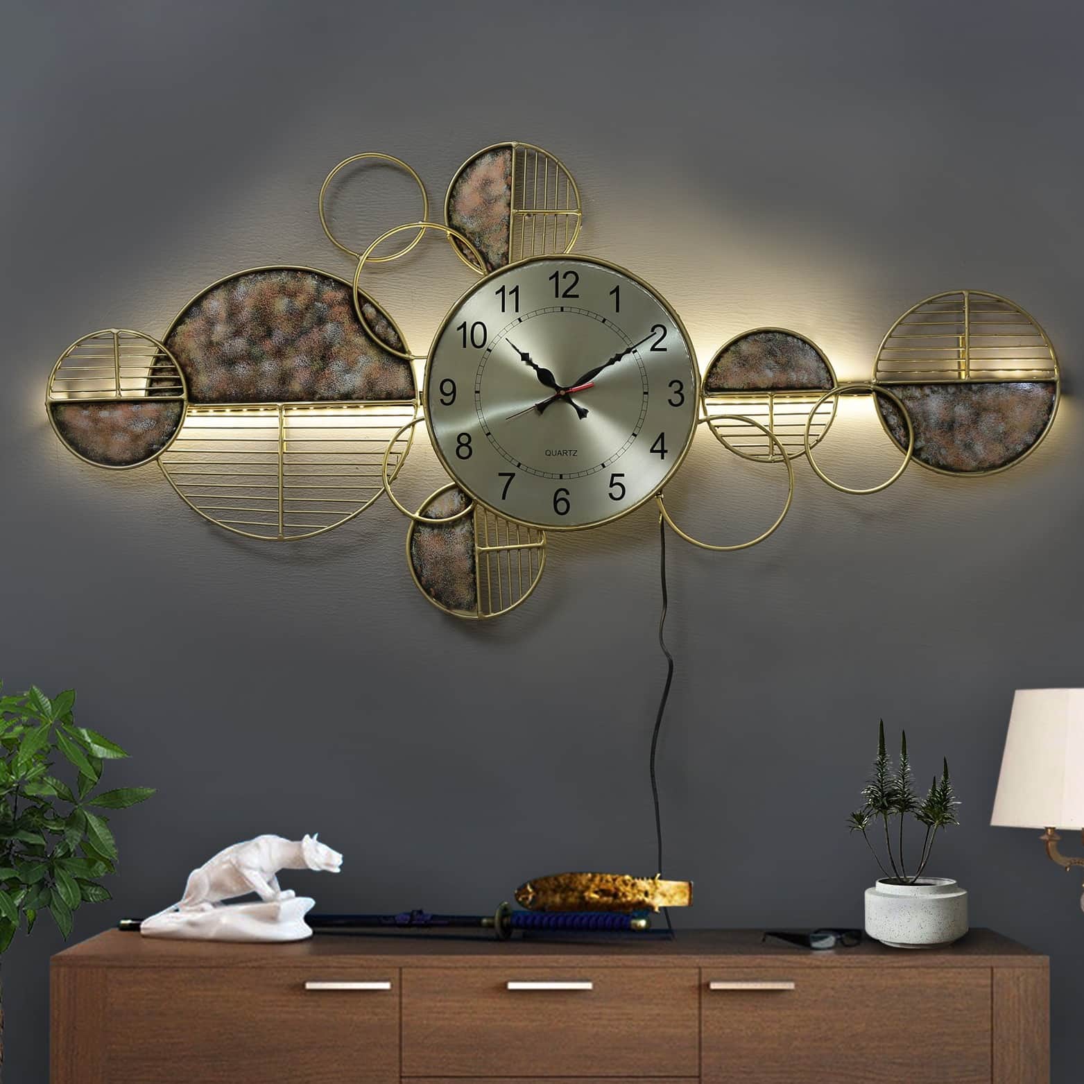 High Quality 3D  Watch Hanging Art - front_view