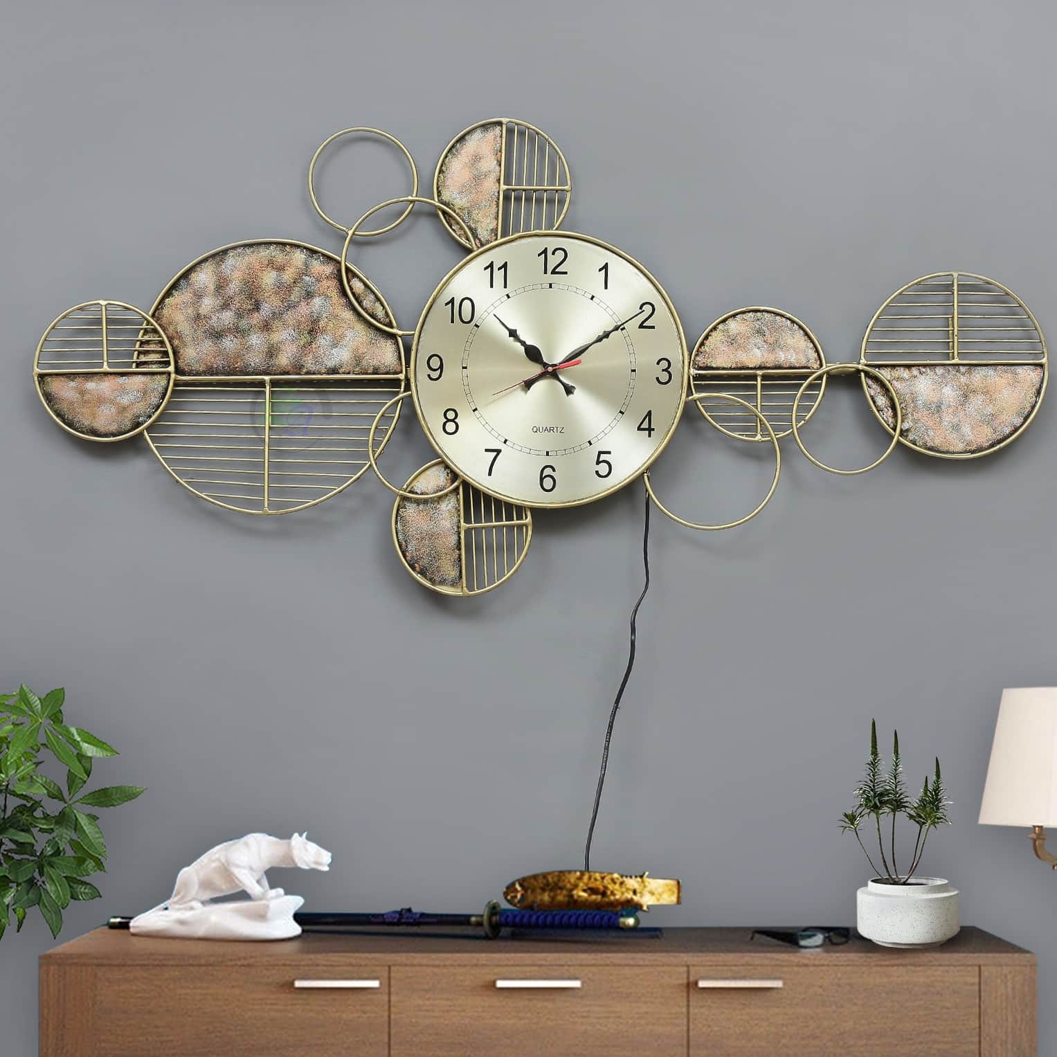 High Quality 3D  Watch Hanging Art - rear_view
