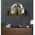 Decorative Metal Wall art With Clock - photo